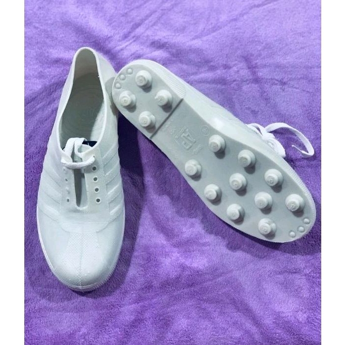SEPATU KARET AP BOLA 963 | SEPATU AP PUTIH TUKANG  | SEPATU KEBUN | SEPATU SAWAH