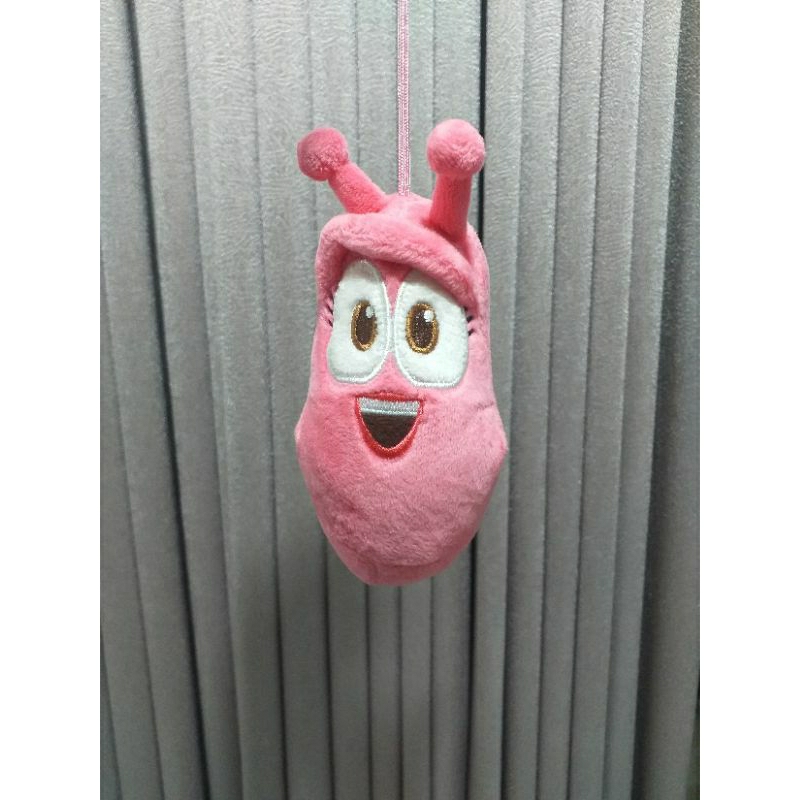 Gantungan Kunci Larva Pink Original