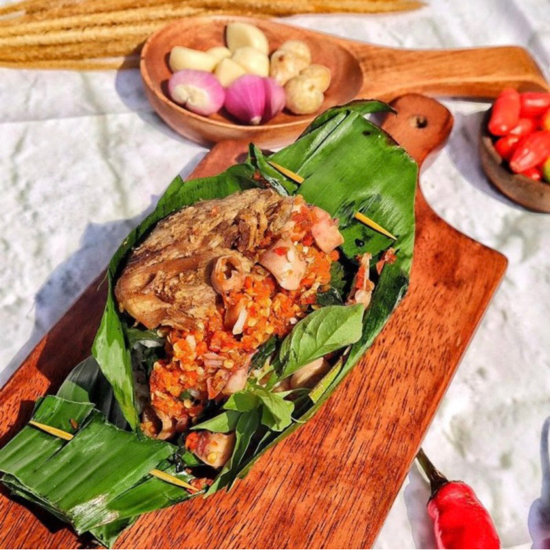 

Nasi Bakar 2 Topping DENDENG Quinn Kitchen