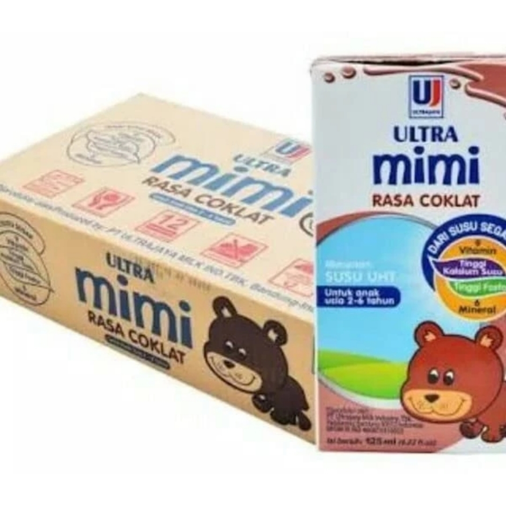 

Susu ultra mini kids coklat 125ml