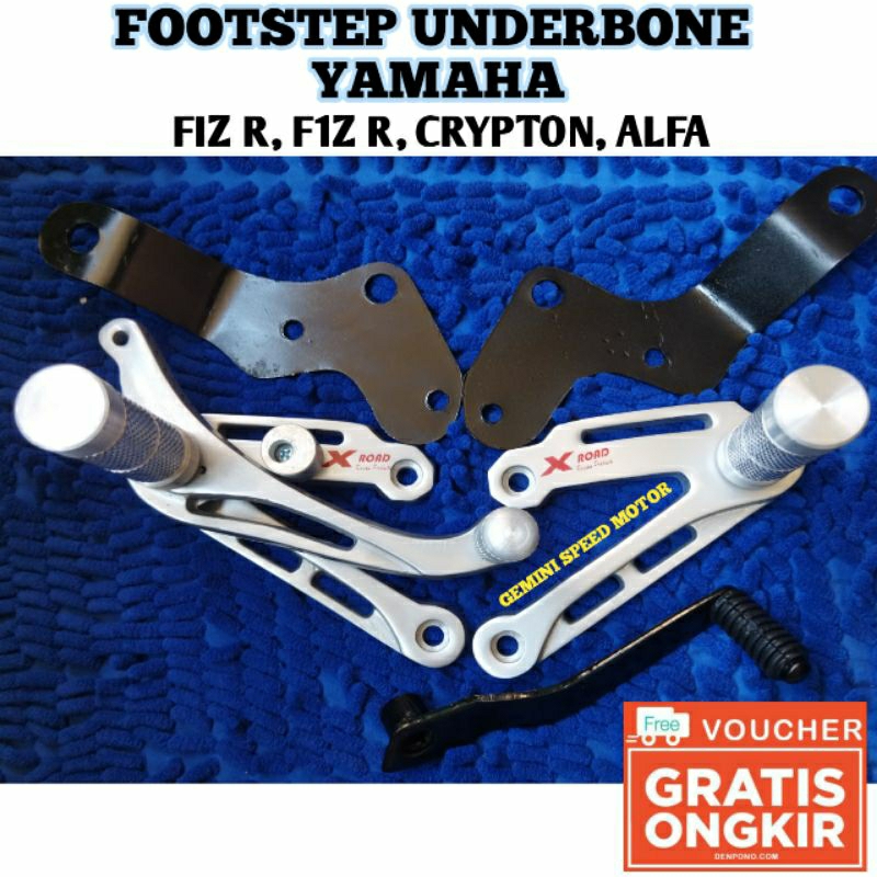 Footstep Underbone Fiz R / F1z R / FizR X-Road/Fiz /Crypton /Poswan /Foswan/STEP UNDERBONE FIZ R CRY