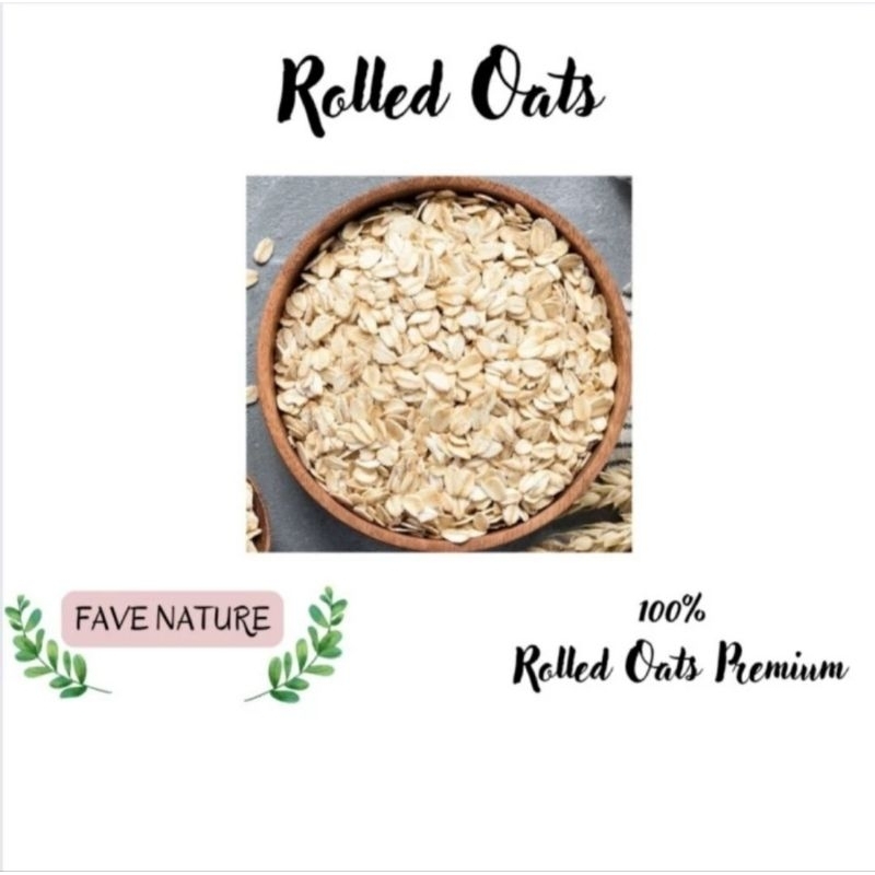

Natural Premium Rolled Oats 1kg