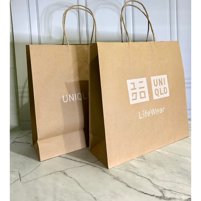 

Paper Bag Uniqlo LifeWear Original Store