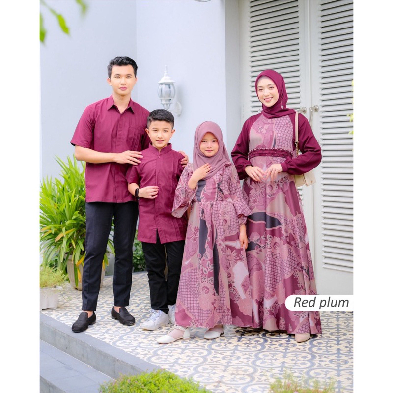 [PRELOVED] BBC Collection Zelmira Dress Red Plum XL