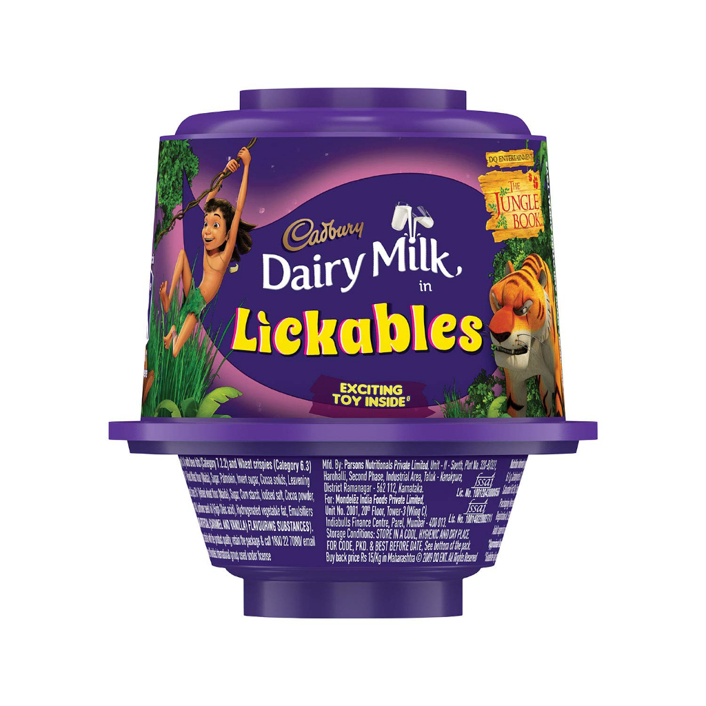 

Cadbury Dairy Milk Lickables Cup Cokelat 20G