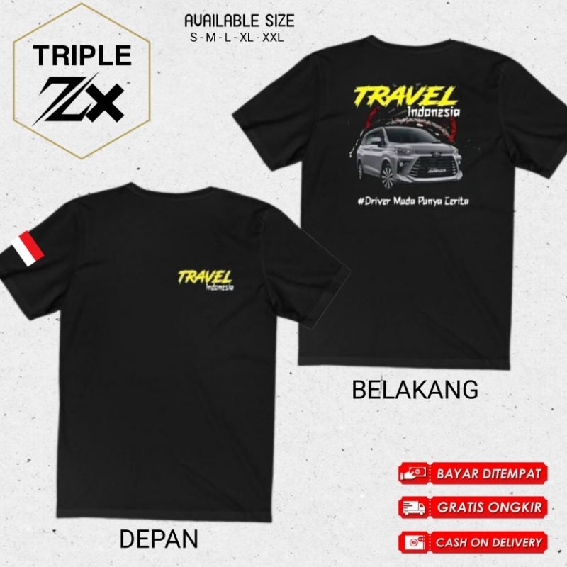 KAOS DRIVER MUDA TRAVEL INDONESIA