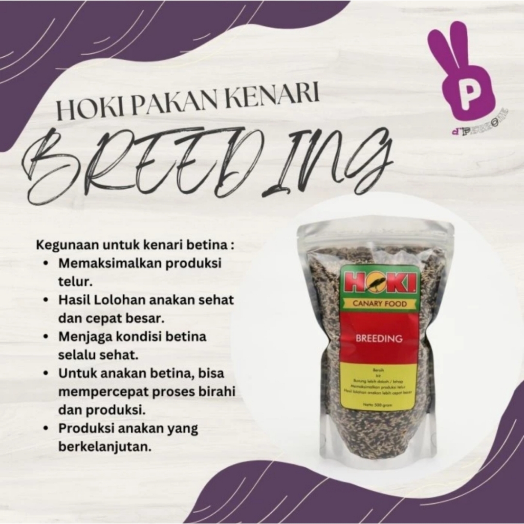 HOKI PAKAN BREEDING KENARI PAKAN TERNAK KENARI UNTUK KENARI BETINA