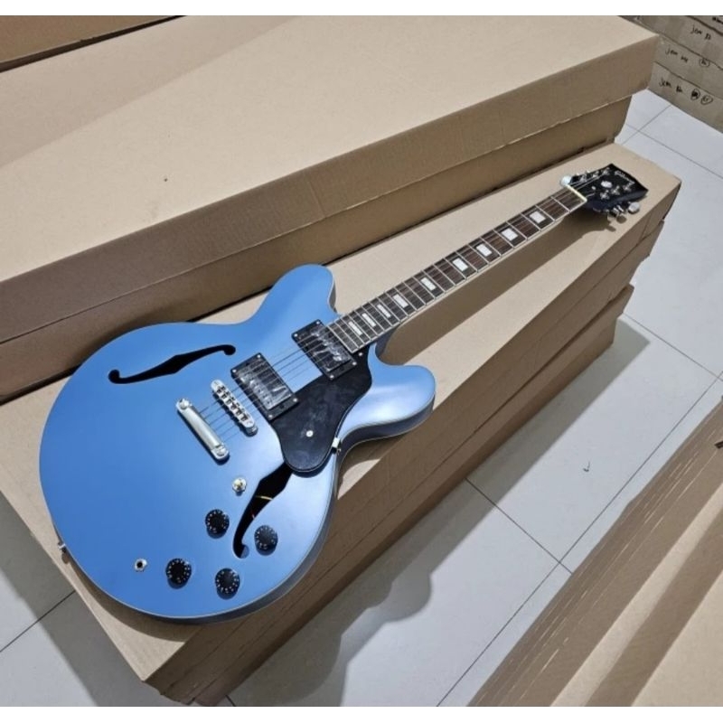 Gibson semi hollow body solid custom high quality preorder