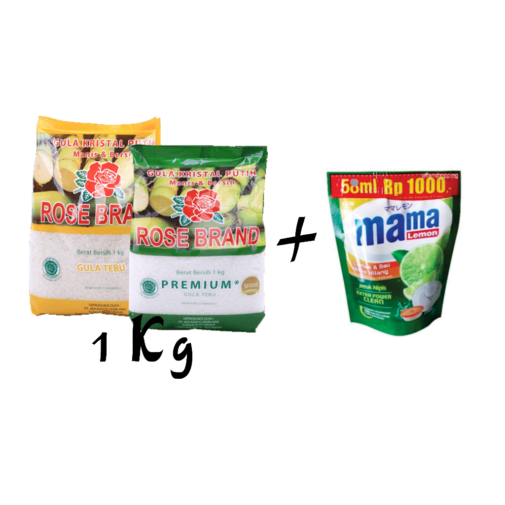 

BUNDLING GULA ROSE BRAND + MAMALEMON 58 ML