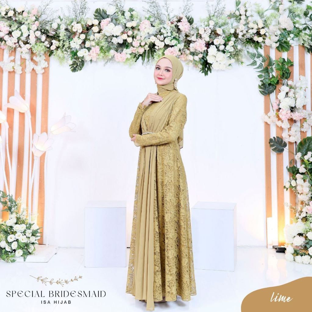 Bridesmaid by isa hijab