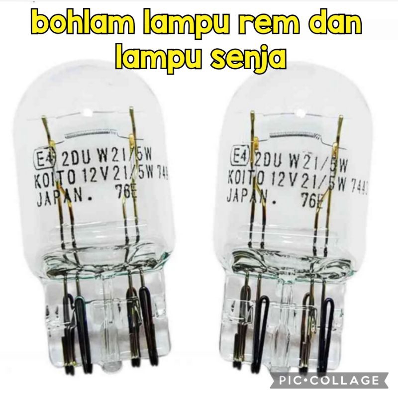 satu biji bohlam lampu rem lampu mundur nissan juke