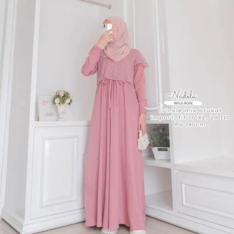 READY JS. NADELA DRESS LABEL JASMINE
