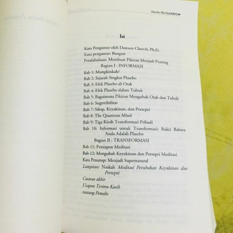 You Are The Placebo - Dr. Joe Dispenza (Indonesia)