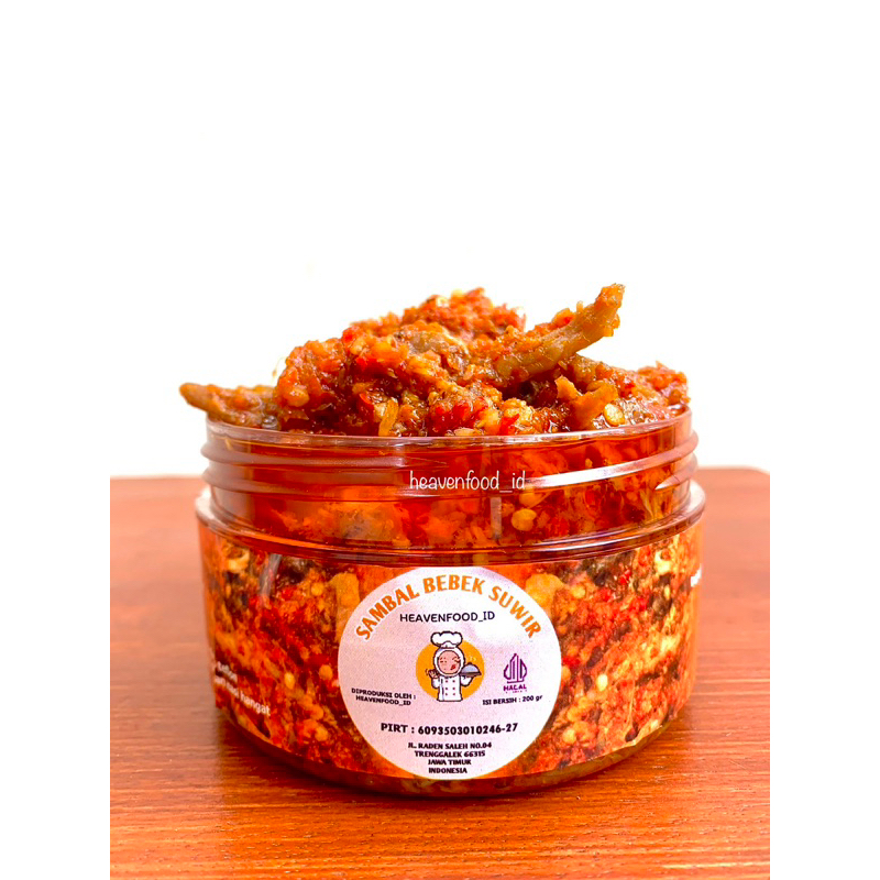 

Sambal Bebek Suwir || Sambal Pedas berat 200gr
