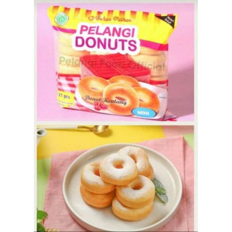 

Pelangi Donuts Mini [ Isi 21 pcs ]