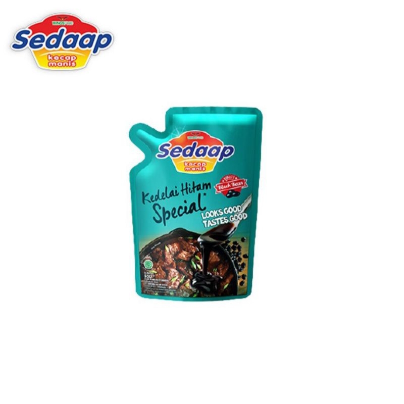 

SEDAP Kecap Manis Kedelai Hitam Spesial Pouch 520Ml