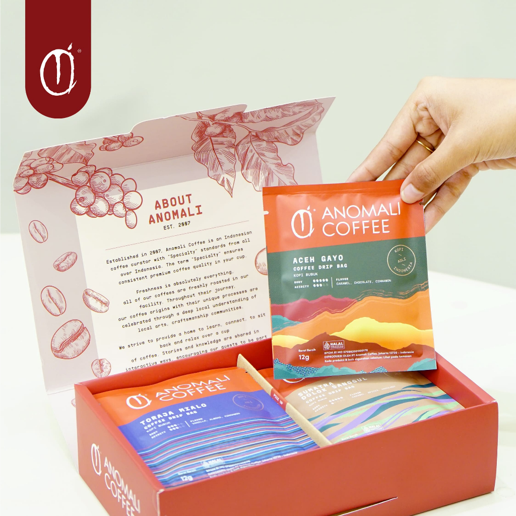 

XMASTER ANOMALI COFFEE DRIP BOX COLLECTION - PACKAGE 10 PCS
