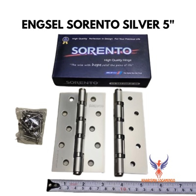 Khrsma JKT - Engsel Sorento 5" inch Jendela Pintu Tebal Bagus Kuat | SRT Bellucci KLP
