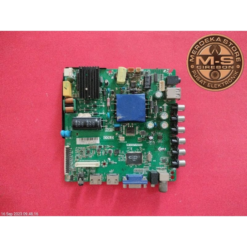 Mb mainboard module mesin tv IKEDO TP.V56T.PB706