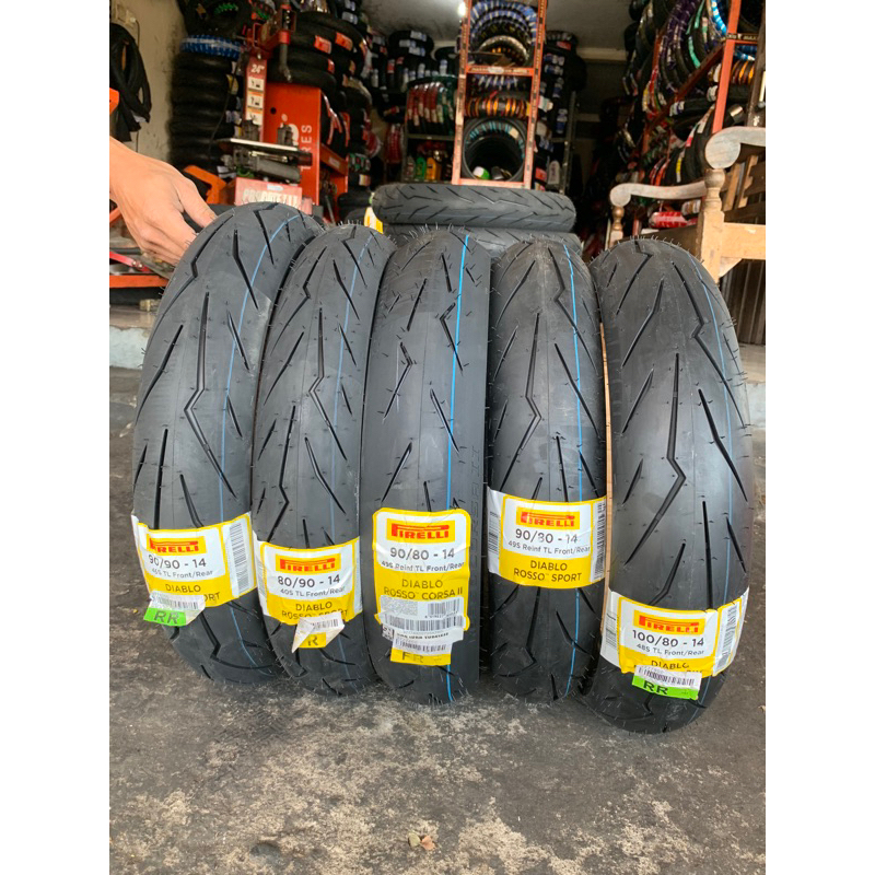 ban pirelli diablo rosso sport dan corsa2 ring 14 tubeless