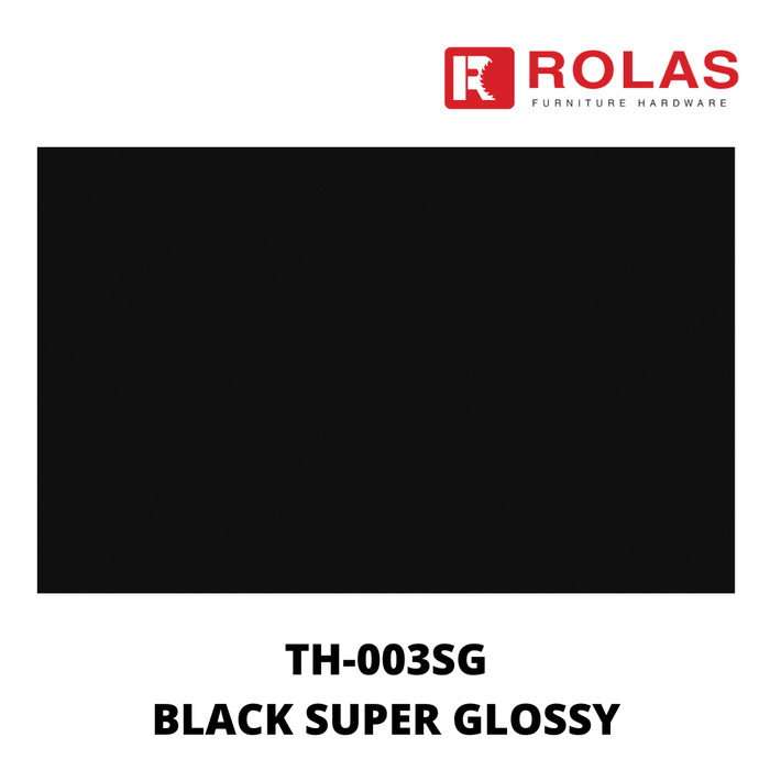 TACO HPL BLACK SUPER GLOSSY TH-003SG / HPL TACO HITAM TH 003SG / JUAL HPL DI BEKASI