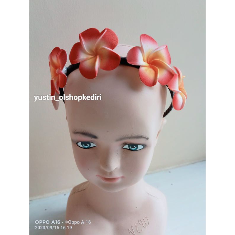 Bando Bali/ Bando bunga/ Aksesoris tari/ Hiasan kepala