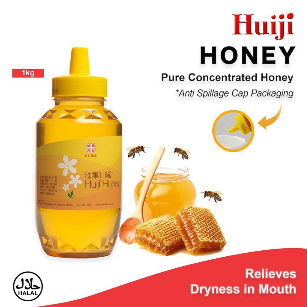 

Huiji Honey 1 Kg Madu Asli Premium (Tutup Anti Tumpah)