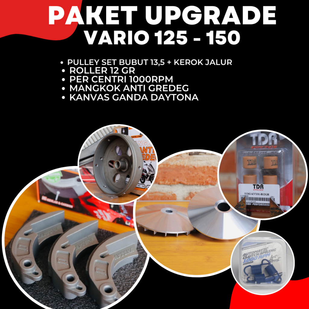 Paket Upgrade CVT VARIO 125 / 150