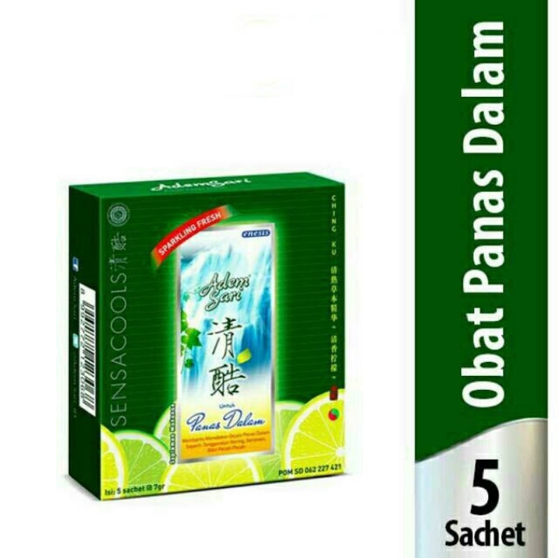 

adem sari box 5 sachet x 7gr