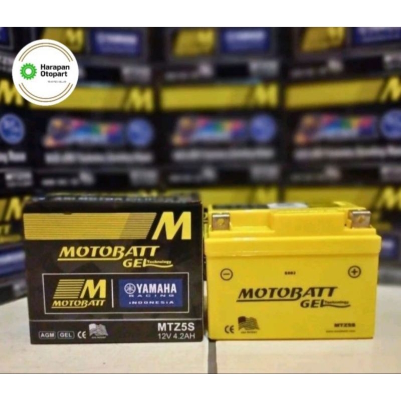 AKI MOTOR YAMAHA MIO J MIO M3 AKI KERING MTZ5S MOTOBATT