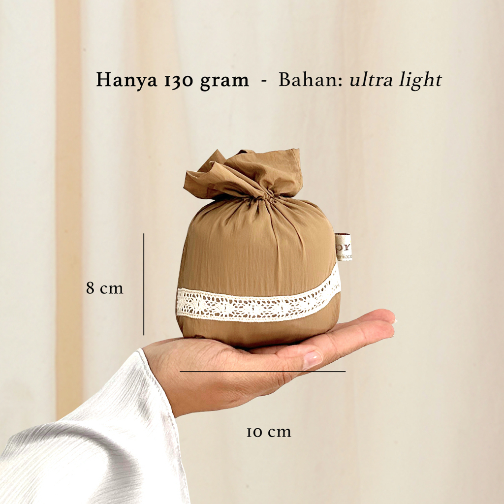 APRILIA - Petite Series - Mukena Mini / Mukena Saku / Mukena Traveling / Mukena Kecil