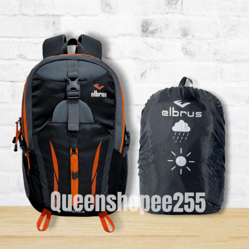 tas ransel elbrus monza 25 L free rain cover