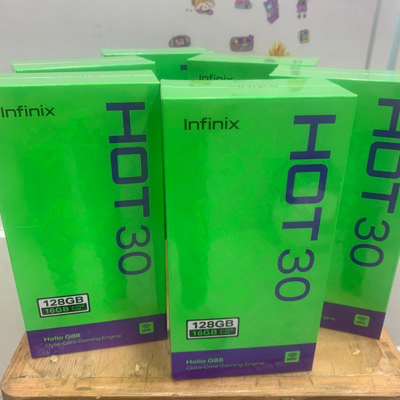 infinix hot 30 Nfc ram 8/128 new segel ori