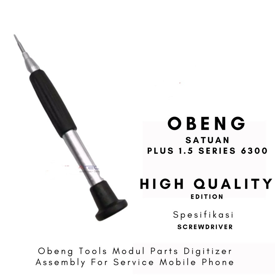 Alat Service Obeng Satuan Jenis Plus 1.5 Series 6300