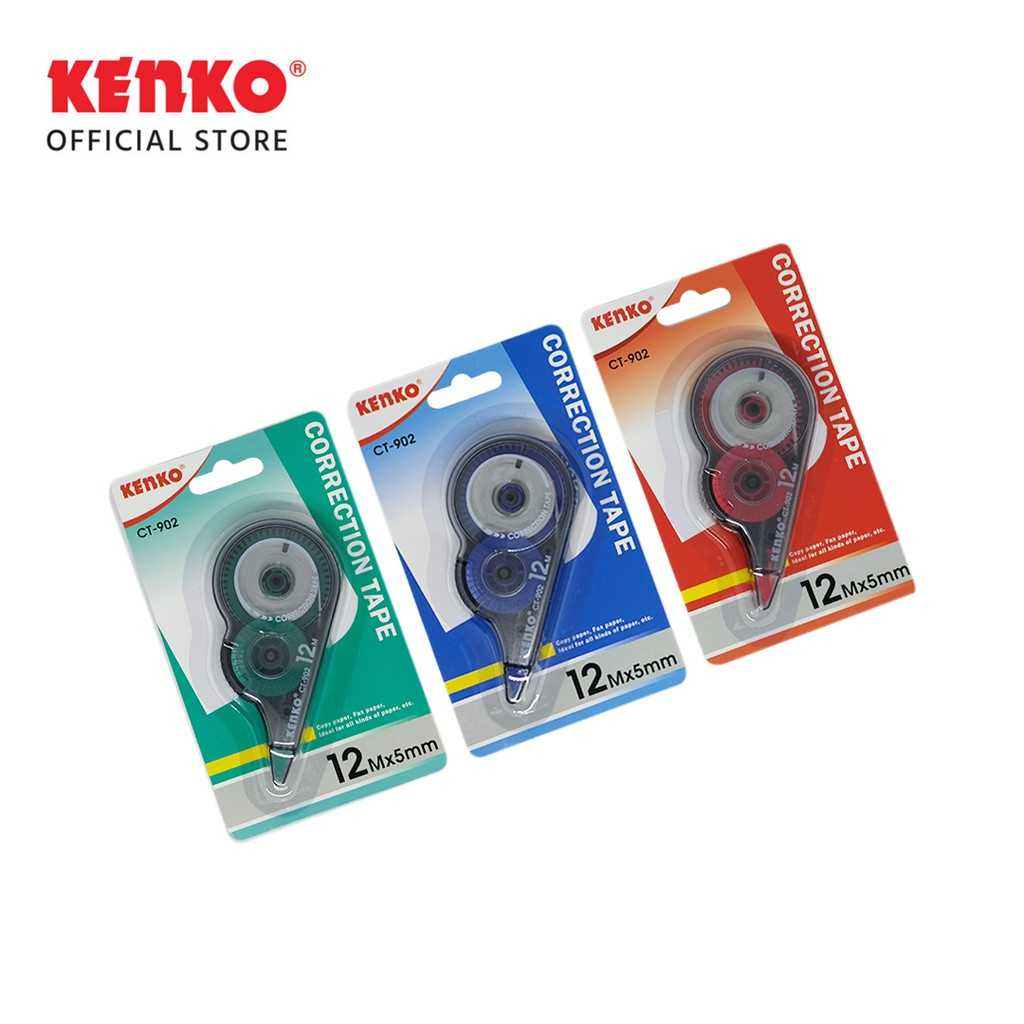 

TIPE X KERTAS KENKO CT-902 / CORRECTION TAPE KENKO CT-902 [1PCS]