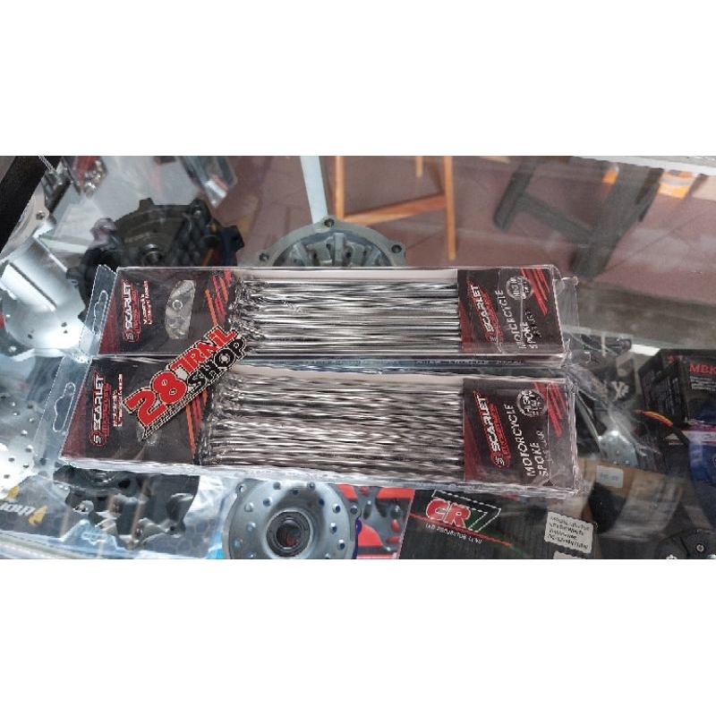 JARI JARI SUPERMOTO KLX CRF WR SCARLET CHROME
