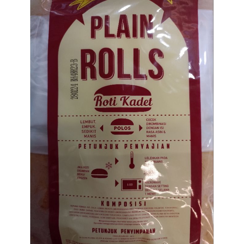 

BND Plain Roll 6bj (roti hotdog)