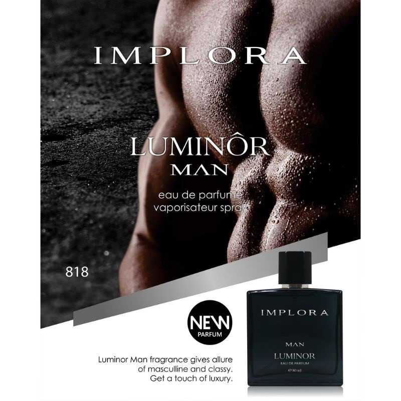 ✨A3 BEAUTY✨IMPLORA Parfume Luminor Man | Parfum Cowok Cool