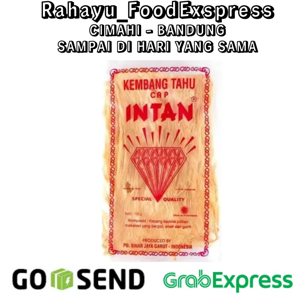 

Kembang tahu cap Intan 100gr