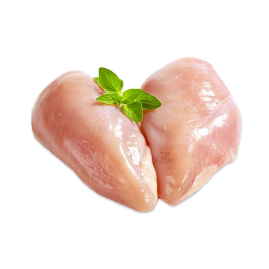 

Boneless Chicken Breast Skinless / Dada Ayam Fillet Tanpa Kulit 1kg