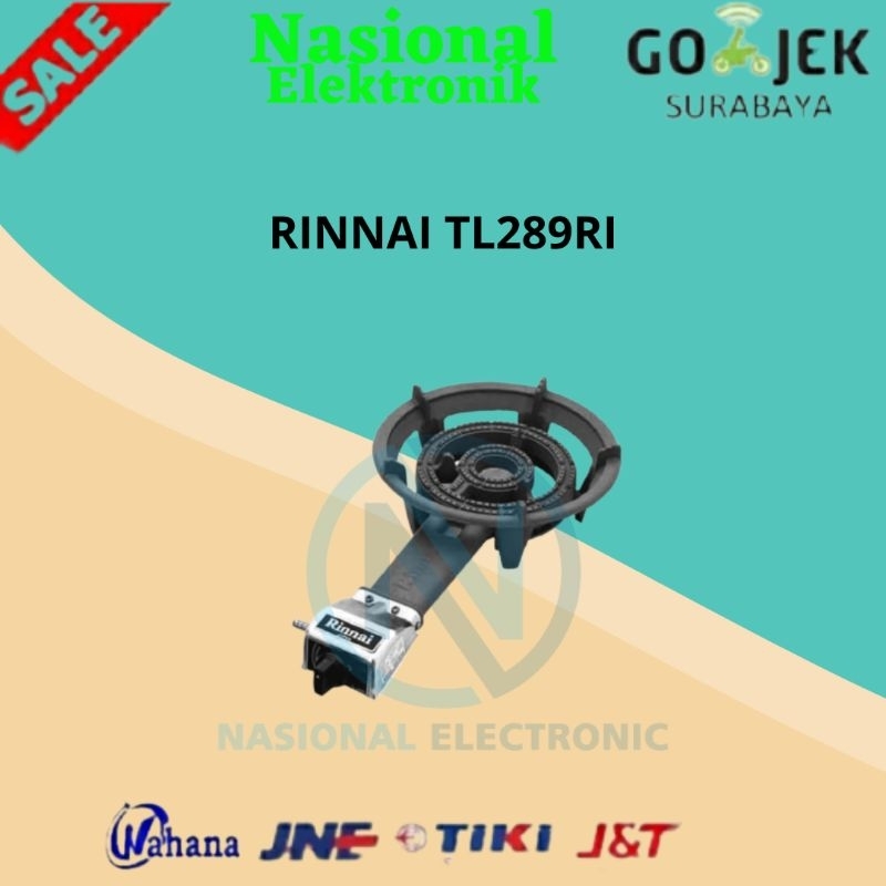 RINNAI TL289RI/KOMPOR GAS RINNAI TL289RI/KOMPOR GAS TL289RI/RINNAI TL289RI/TL289RI/PRESSURE TL 289 R