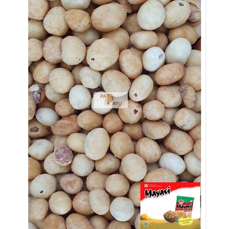 

Kacang Atom Jepang Mayasi original asin gurih