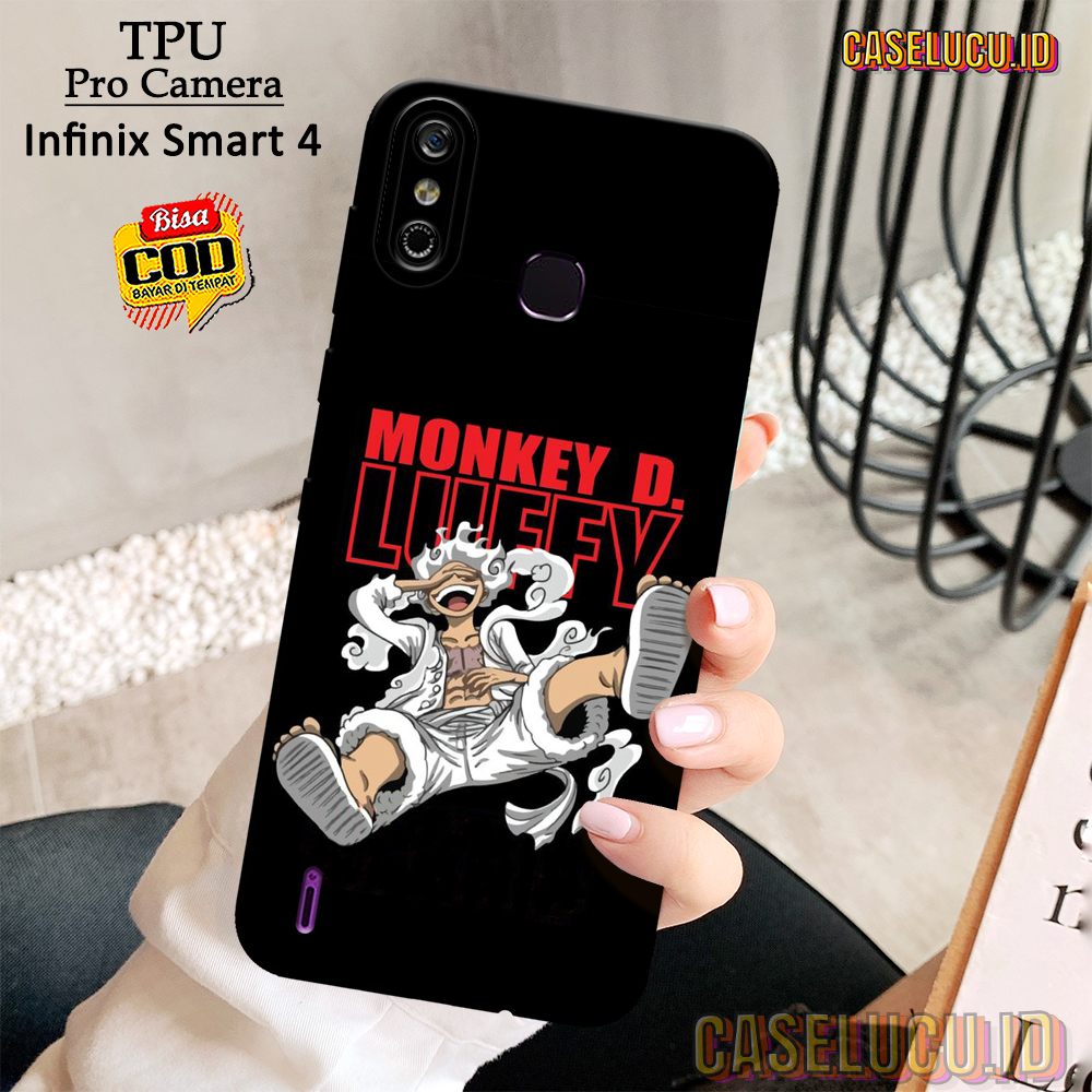 Casing Hp Infinix Smart 4 Terbaru - Fashion Case Anime - Case Infinix Smart 4 - Soft Case Hp Infinix