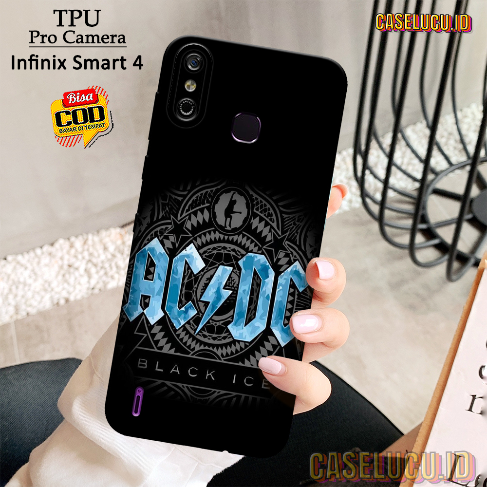 Casing Hp Infinix Smart 4 Terbaru - Fashion Case Band - Case Infinix Smart 4 - Soft Case Hp Infinix 