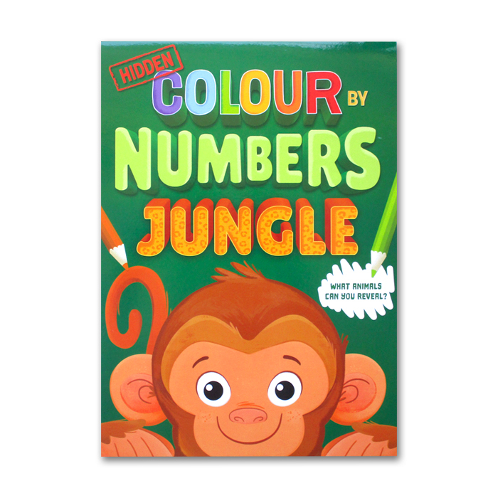 [Igloo Books] Hidden Colour by Numbers Jungle (What Animals Can You Reveal?)