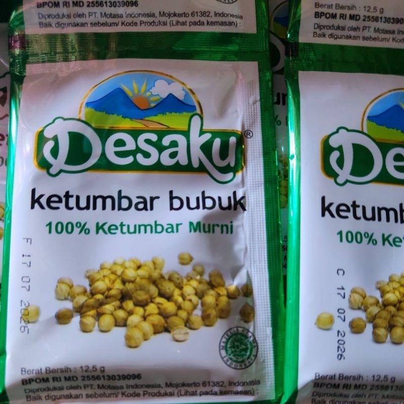 

BUMBU DESAKU KETUMBAR BUBUK ISI 12