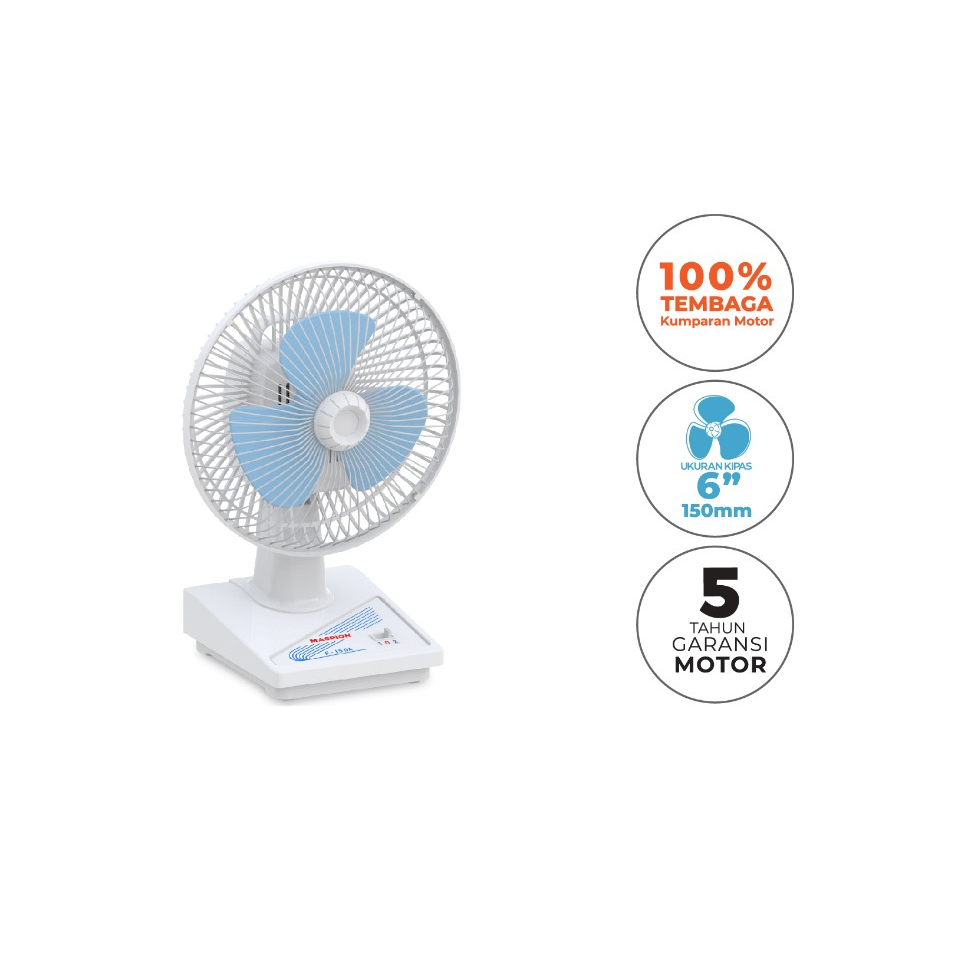 Maspion F-15 DA kipas angin mini maspion kipas angin meja desk fan Maspion F 15 DA