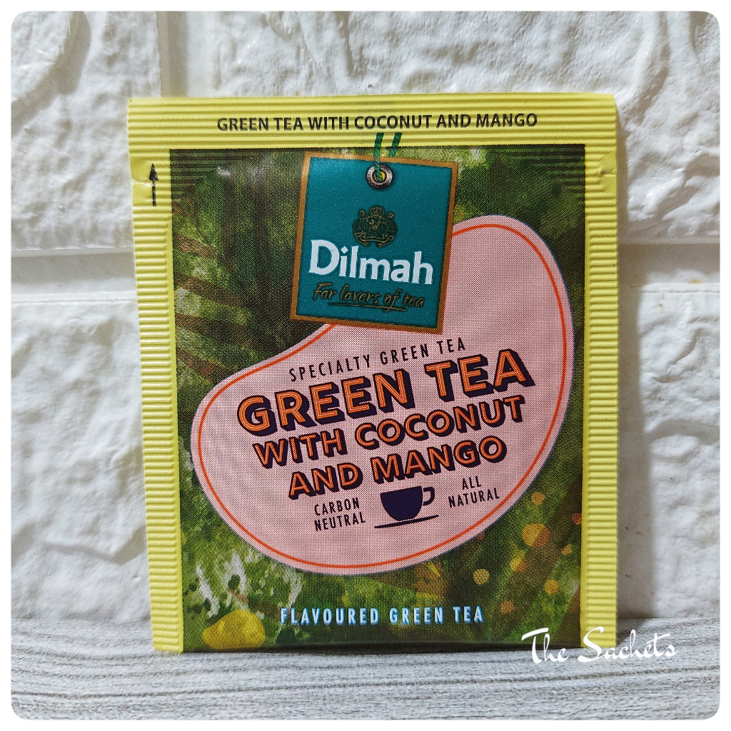 

Dilmah Green Tea with Coconut and Mango Sachet