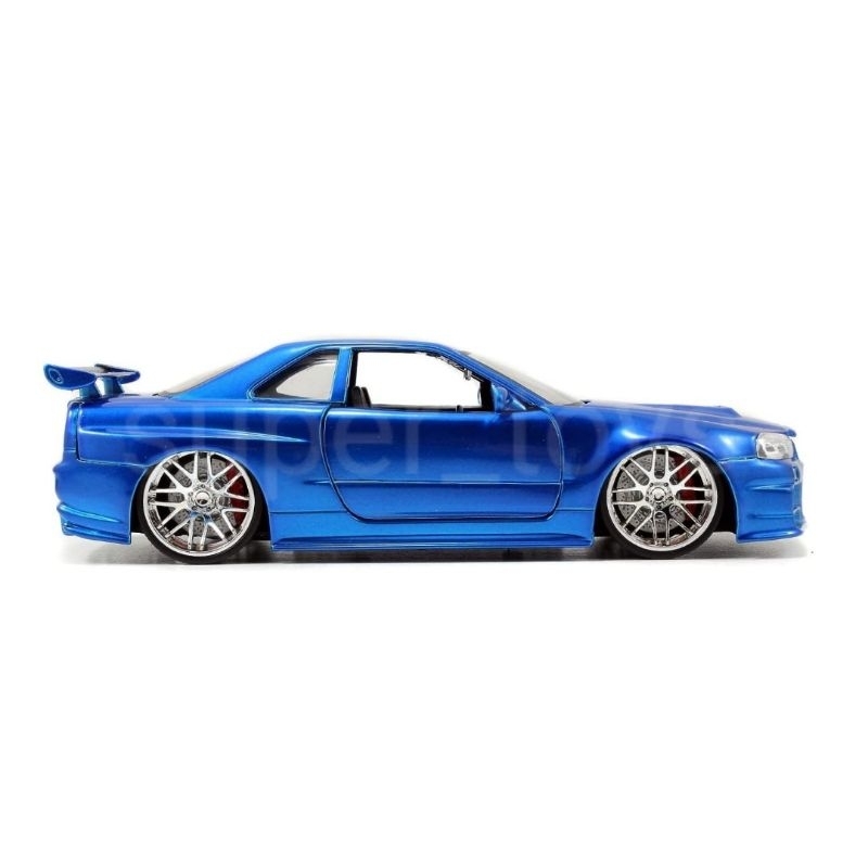 Diecast Jada Nissan Skyline GTR R34 - Fast & Furious