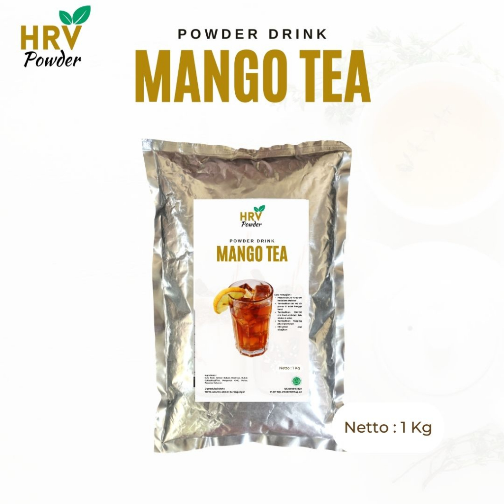 

Bubuk Minuman Teh Mangga Mango Tea Powder 1 kg